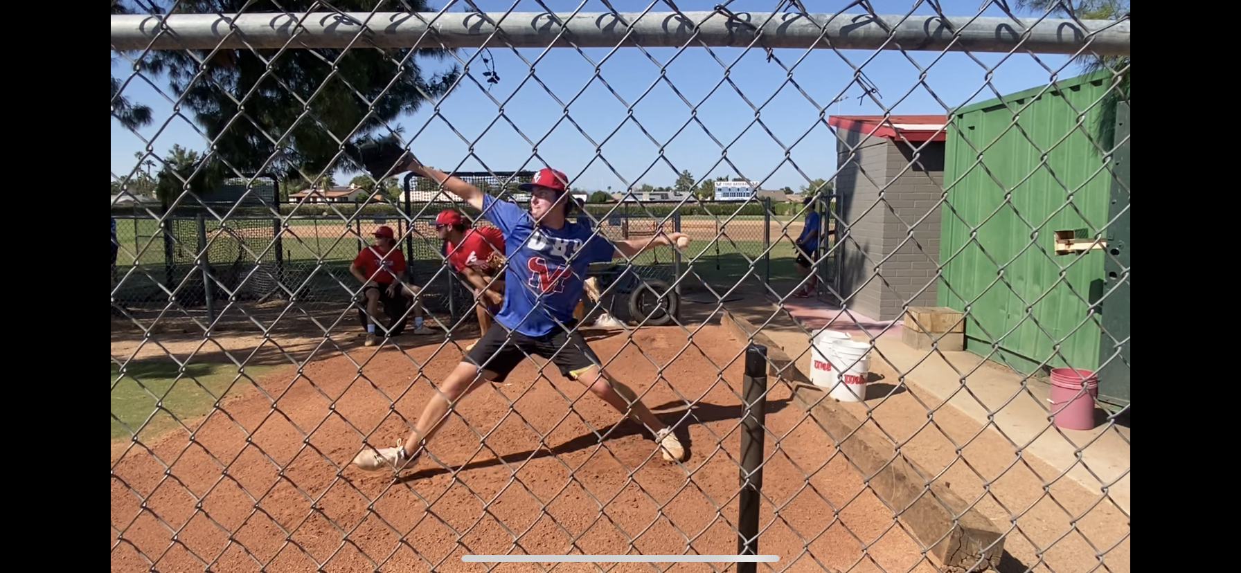 The baseball game schedule of Brock Snow